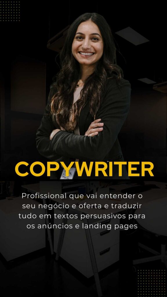 Imagem de profissional copywriter