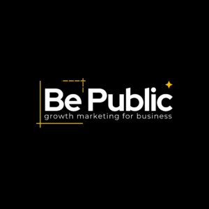 Logo da Be Public Growth Marketing For Business